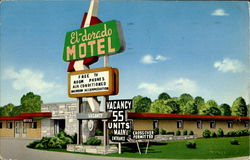 El Dorado Motel Inc Postcard