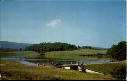 Hills Creek Dam Wellsboro, PA Postcard Postcard