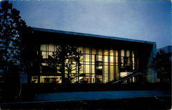 An Evening View Of The General Assembly Building Postcard