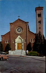 St. Patrick's Roman Catholic Church, Church And Cross Street Whitinsville, MA Postcard Postcard