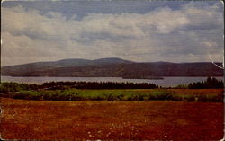 Rangeley Lakes And Mountains Maine Postcard Postcard