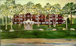 Indian Cave Lodge Postcard