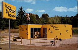 The Cheese House, Route 7 Lanesboro, MA Postcard Postcard