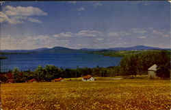 Rangeley Lakes And Mountains Postcard
