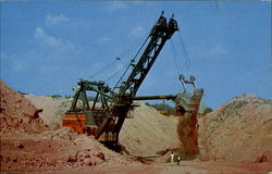 Ohio strip mine Coshocton, OH Postcard Postcard