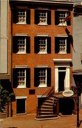 House Where Lincoln Died, 516 10th Street Postcard