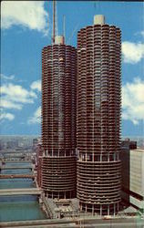 Marina City Postcard