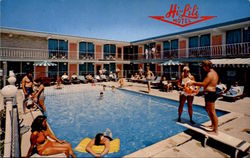 Hi-Pili Motel, Ocean Ave Postcard