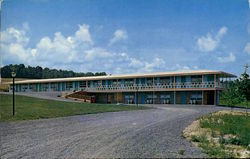 Hillside Motel Postcard