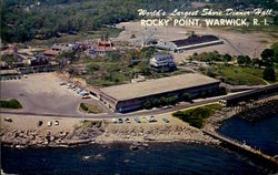 World's Largest Shore Dinner Hall, Rocky Point Warwick, RI Postcard Postcard