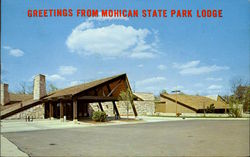 Greetings From Mohican State Park Lodge Perrysville, OH Postcard Postcard