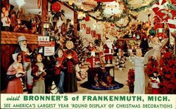 Visit Bronner's Of Frankenmuth Postcard