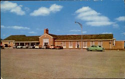 One Of The 16 Service Plazas Postcard