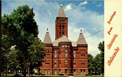 Hamilton County Courthouse Aurora, NE Postcard Postcard