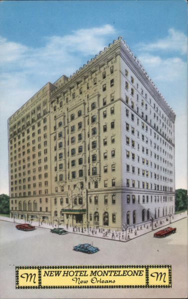 New Hotel Monteleone New Orleans Louisiana