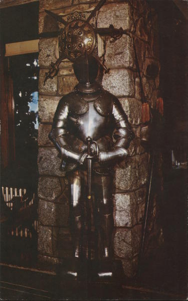 Elizabethan Jousting Armor, The World Famous Old England Inn Victoria BC Canada
