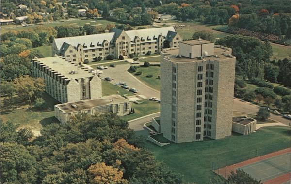 Thorson, Ellingson and Mohn Hall Dormitories for Men, St. Olaf College Northfield Minnesota