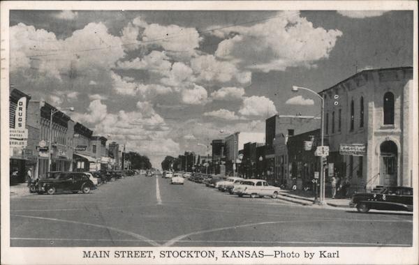 Main Street Stockton Kansas