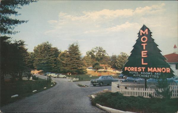 Forest Manor Motor Lodge & Restaurant Asheville North Carolina