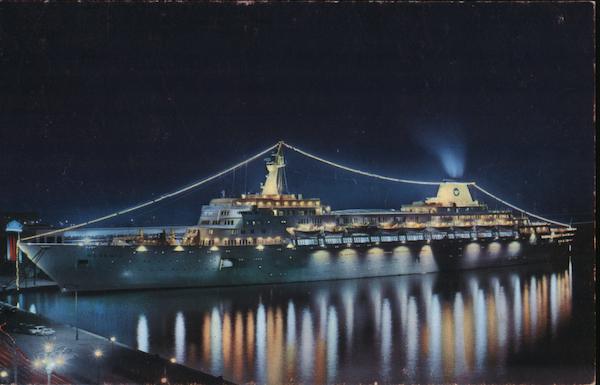 Home Lines S.S. Oceanic, The Ship of Tomorrow Steamers