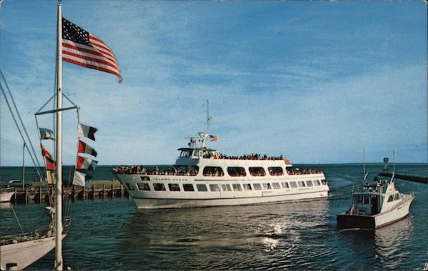 Island Queen at Falmouth Harbor Massachusetts