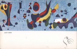 Joan Miro Mural - Terrace Plaza Hotel Cincinnati, OH Modern Postcard Postcard Postcard