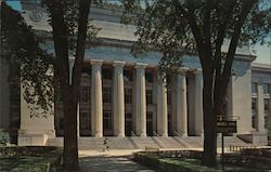 Angel Hall The University of Michigan Postcard