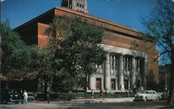 Hill Auditorium University of Michigan Postcard