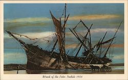 Wreck of the Peter Iredale 1906 Warrenton, OR Postcard Postcard Postcard