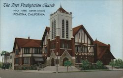 The First Presbyterian Church Postcard