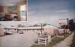 Hi-Way Motel Postcard