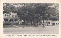 Haass Haven Motel Postcard