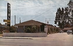 Byrnes Motel, 1614 Soquel Ave Postcard