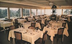 Looking toward the sea from the Dining Room at Dennen's Heritage House Postcard