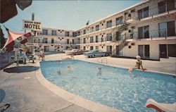 Modern Manor Motel Postcard