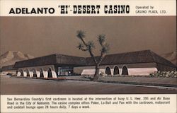 Adelanto Hi Desert Casino Postcard