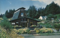 Ruth Carlson Studio Gallery in Redwood Center Mendocino, CA Postcard Postcard Postcard