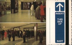 BART's Modern Downtown Station Postcard