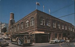 Cable car barn and powerhouse San Francisco, CA Postcard Postcard Postcard