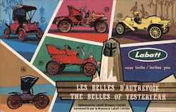 Cars of Yesteryear, Labatt Brewery Ltd, Indy Expo Canada Postcard