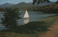 Baver Lake in Lakeview Park Postcard