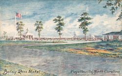 Betsy Ross Motel and Dining Room Postcard