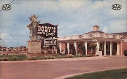 Doby's Hotel Court Postcard