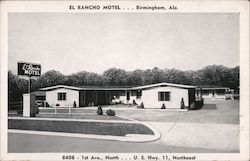 El Rancho Motel Birmingham, AL Postcard Postcard Postcard