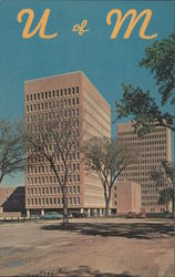 U of M, Campus Scene - University of Minnesota Postcard