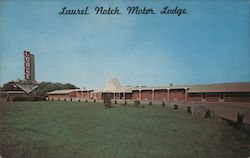 Laurel Notch Motor Lodge Postcard