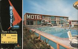 Towne and Country Motel Postcard