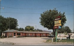 Brookwood Motel and Trailer Park Postcard