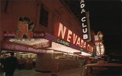 Nevada Club Postcard