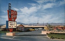 The Sage and Sand Motel Las Vegas, NV Postcard Postcard Postcard